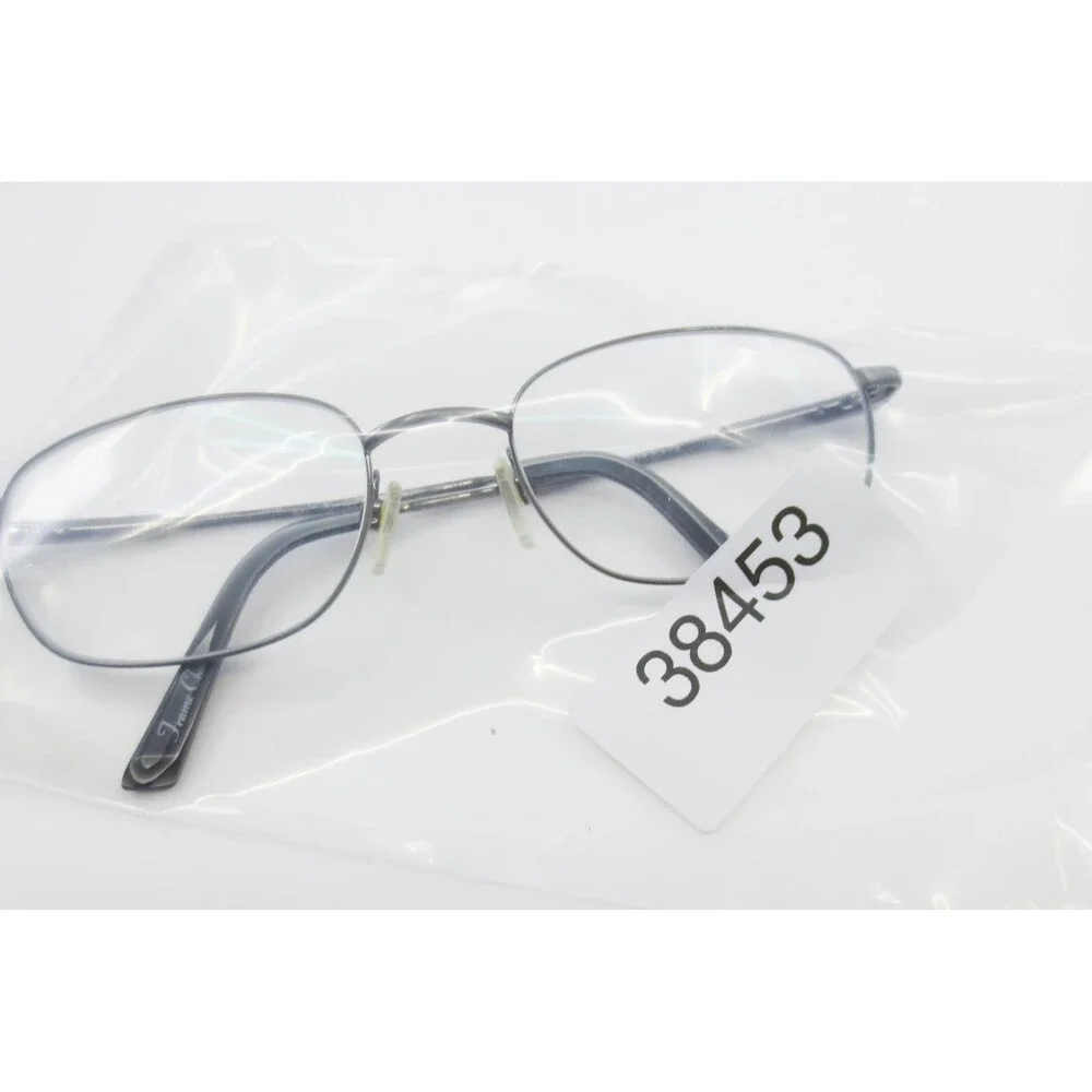 Wrangler Apparel Corp Jenkins Gunmetal Oval Eyeglass Frames 54-20-135 GUN Metal